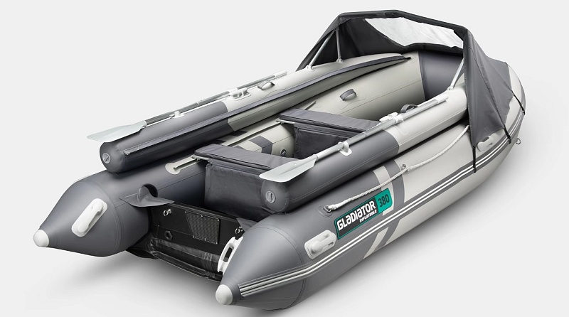Лодка ПВХ Gladiator E380PROX