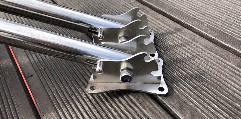  Транцевые откидные колеса НДНД Скат-Тритон