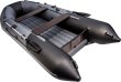 Лодка ПВХ Таймень NX 4000 НДНД pro Графит/черный надувная