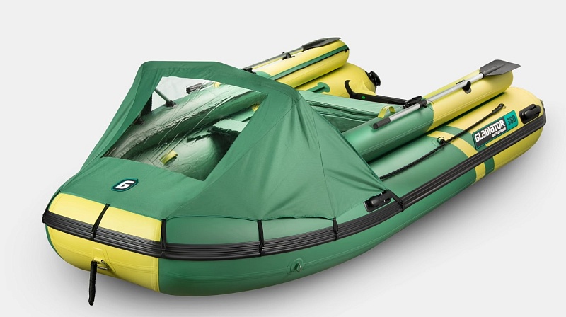 Лодка ПВХ Gladiator E380PROX
