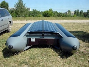 Лодка ПВХ Solar-420 Jet тоннель